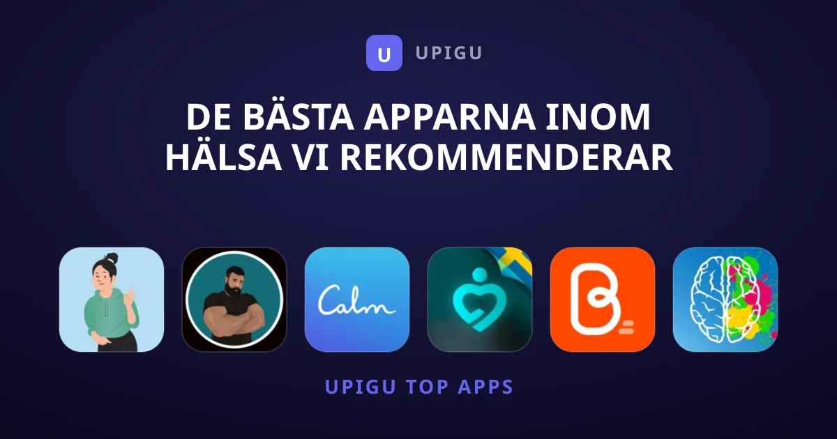 De Bästa Apparna Inom Hälsa Vi Rekommenderar Just Nu